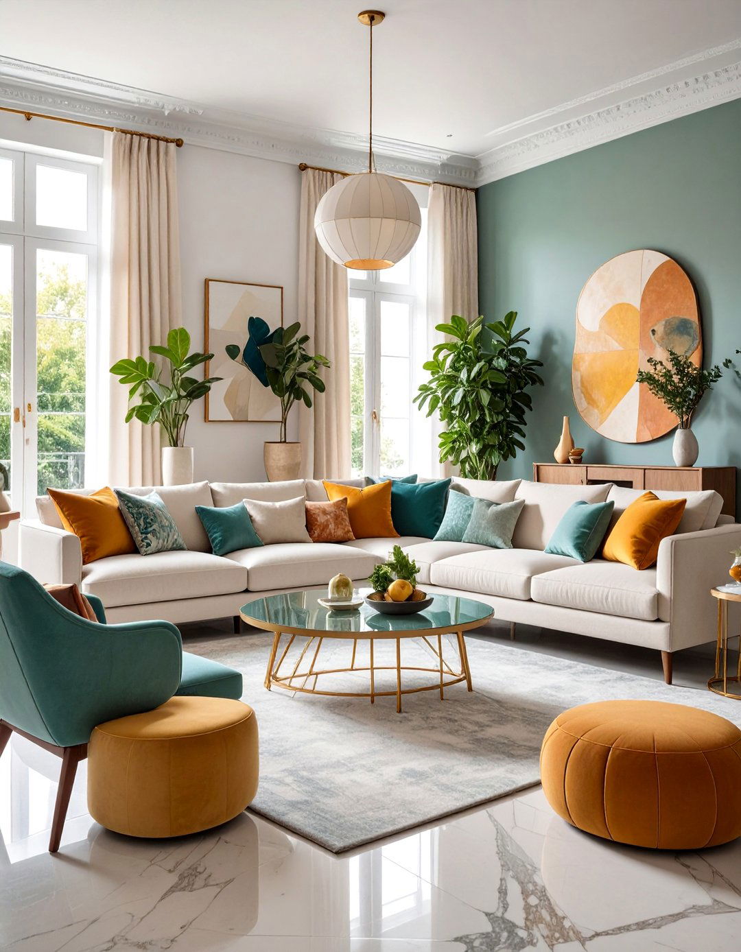 Modern French Minimalist Living Space - 25 French Interior Design Ideas