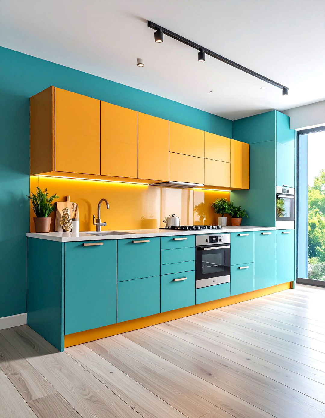 Modern Handleless Floor to Ceiling Kitchen Cabinets - 25 Floor to Ceiling Kitchen Cabinets