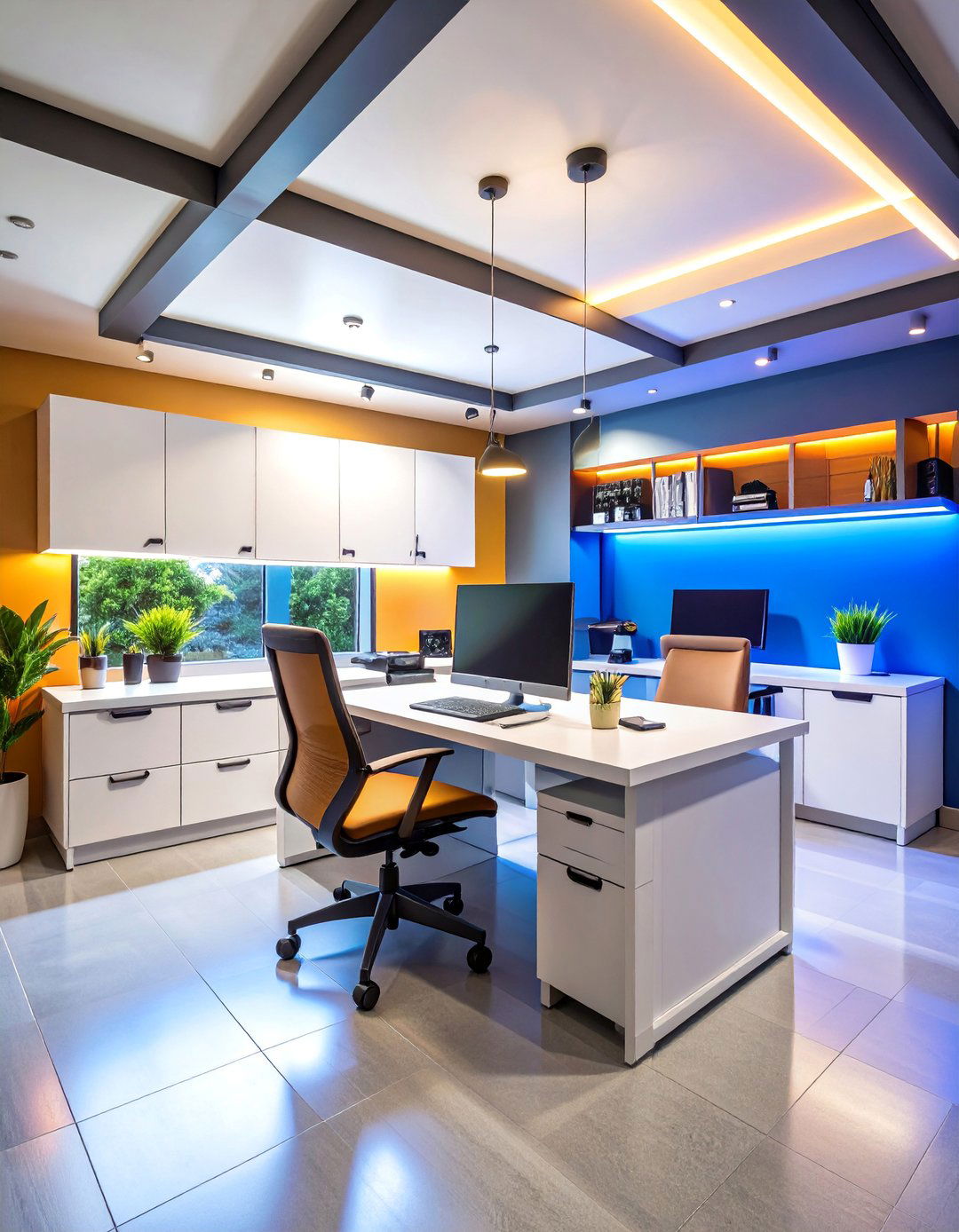 Modern Home Office Conversion - 25 Garage Makeover Ideas