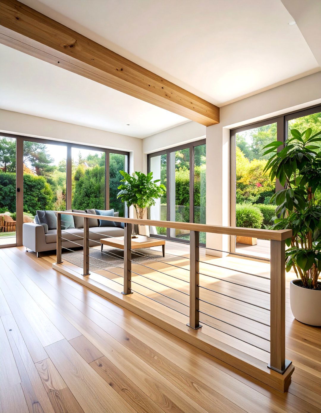 Modern Horizontal Split Rail Design - 25 Split Rail Fence Ideas