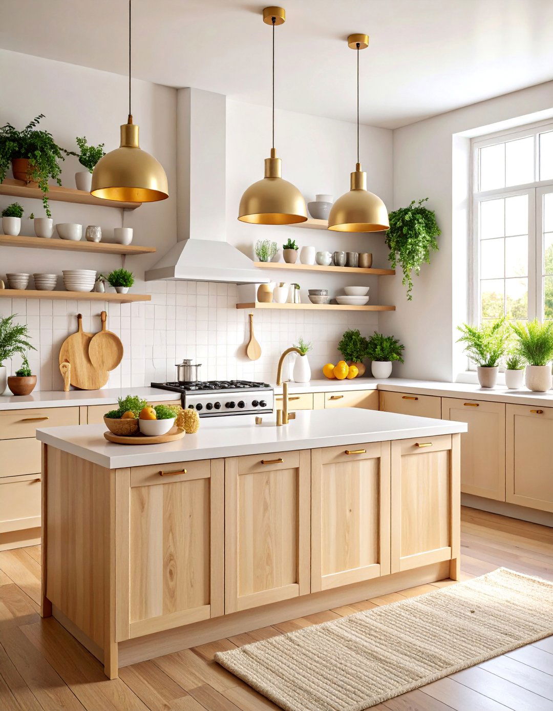 Modern Japandi Kitchen with Scandinavian Warmth - 25 Japanese Style Kitchen Ideas
