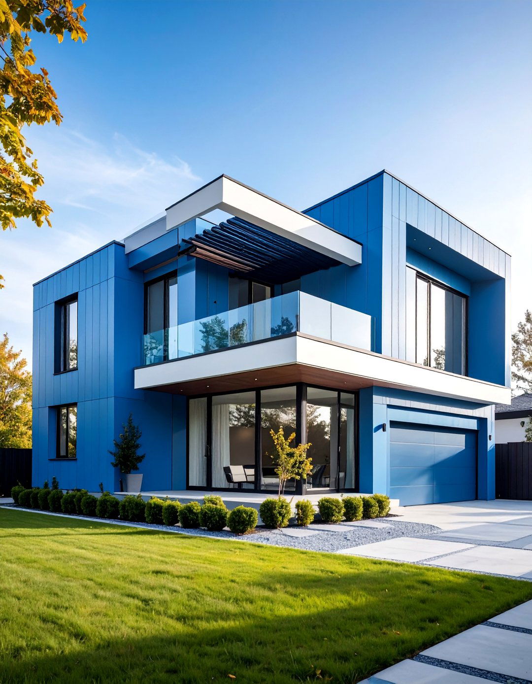 Modern Light Blue Metal Siding Contemporary - 25 light blue house exterior ideas