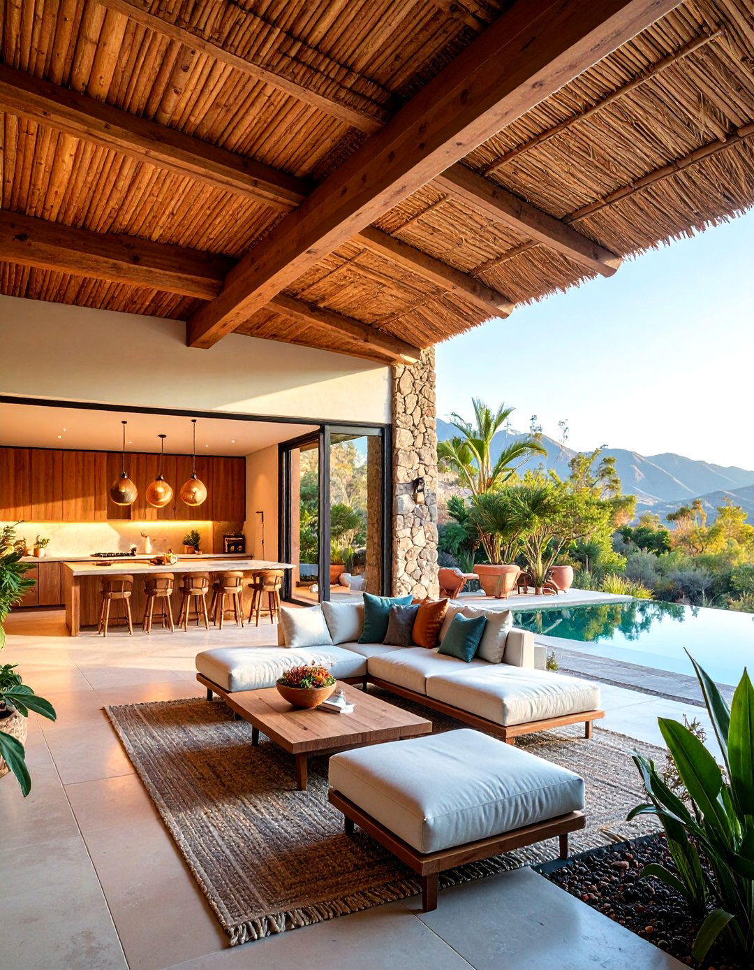 Modern Mexican with Natural Materials - 25 Mexican Style House Design Ideas