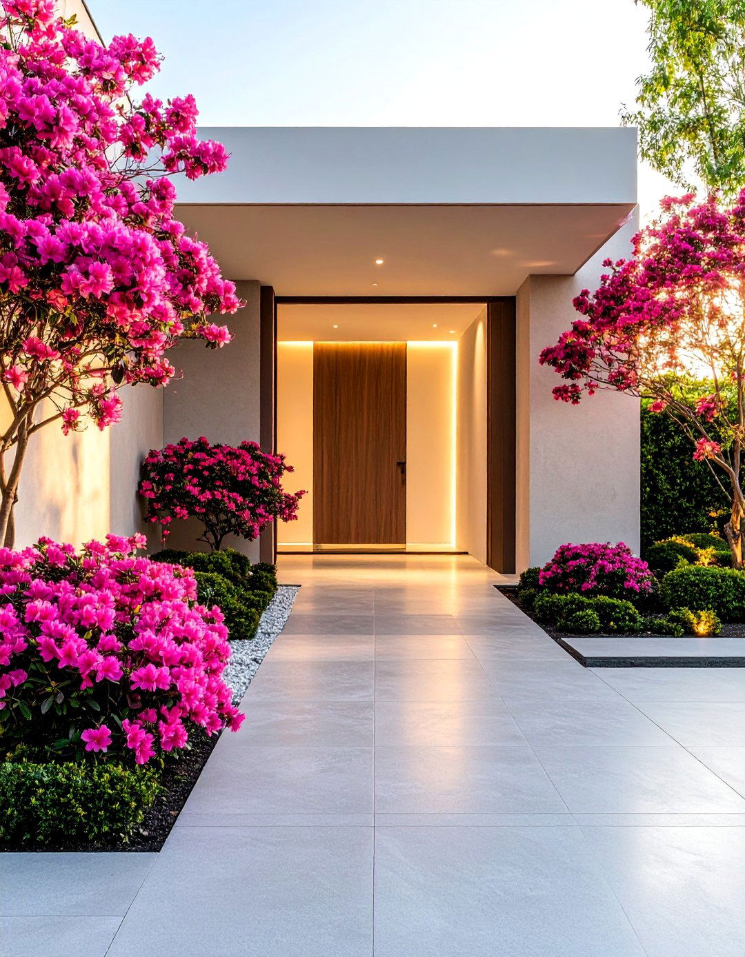 Modern Minimalist Azalea Garden Design - 25 Azalea Garden Ideas