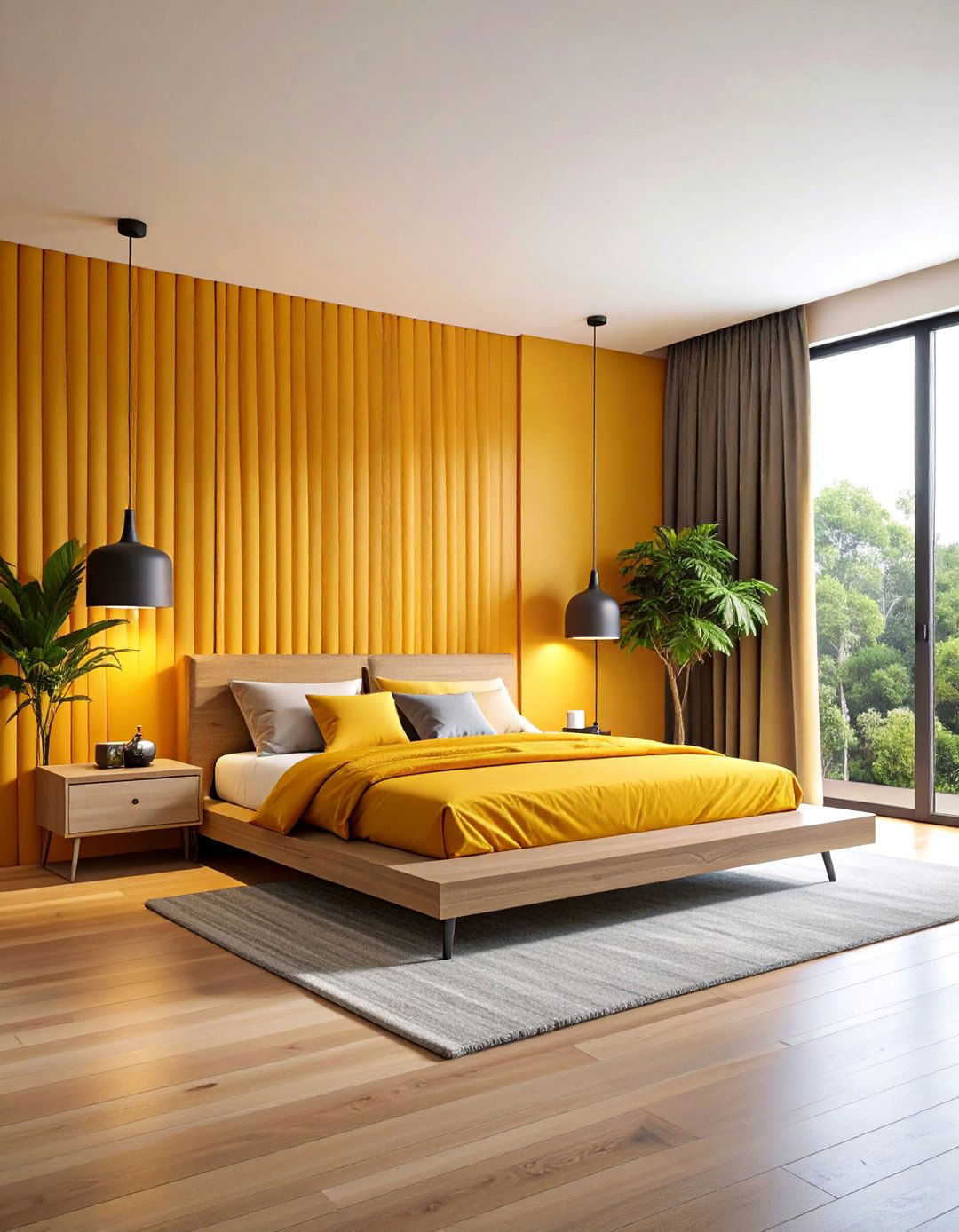 Modern Minimalist Bedroom with Clean Sophistication - 25 Man Cave Bedroom Ideas