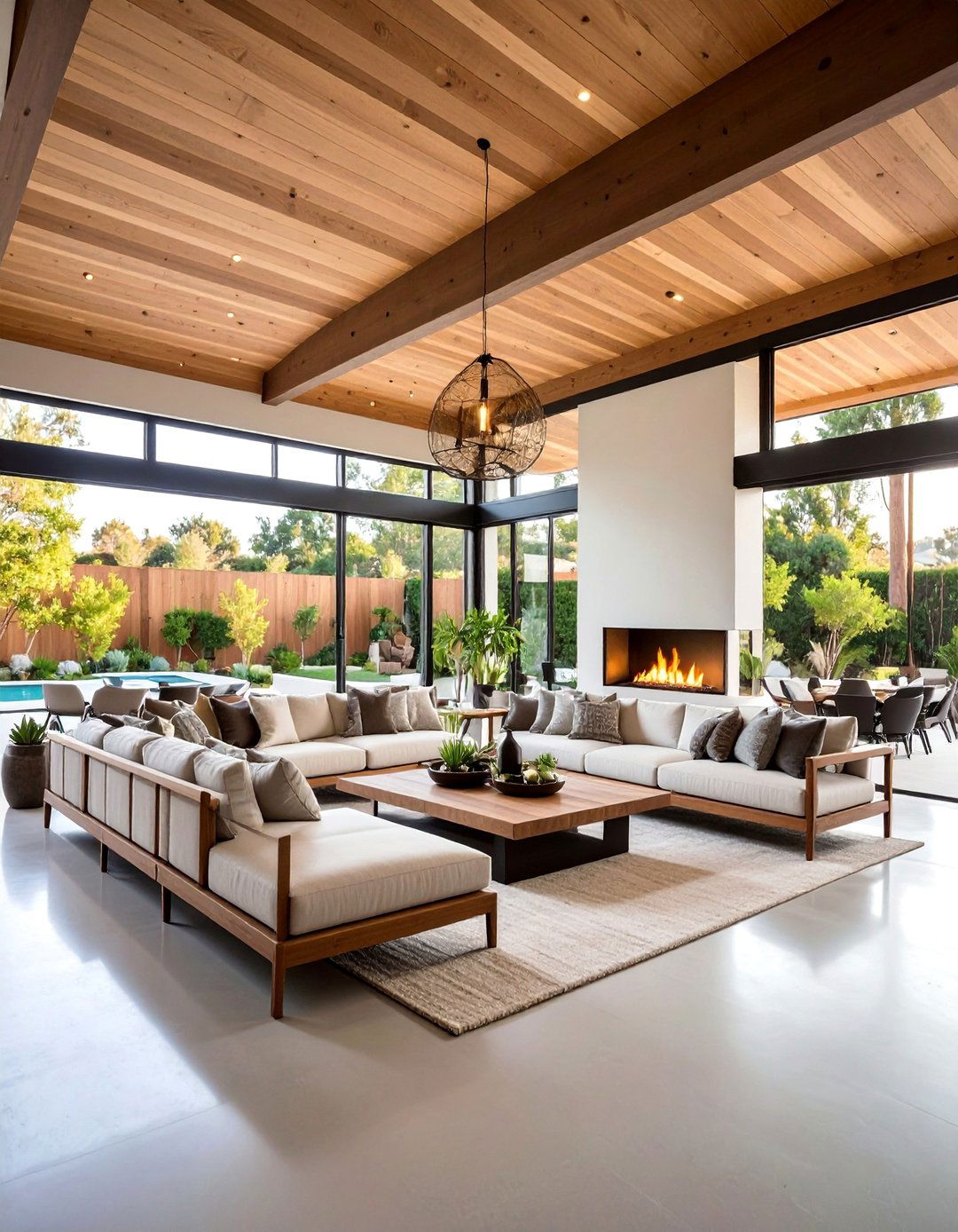 Modern Minimalist California Room with Clean Lines - 25 California Room Design Ideas