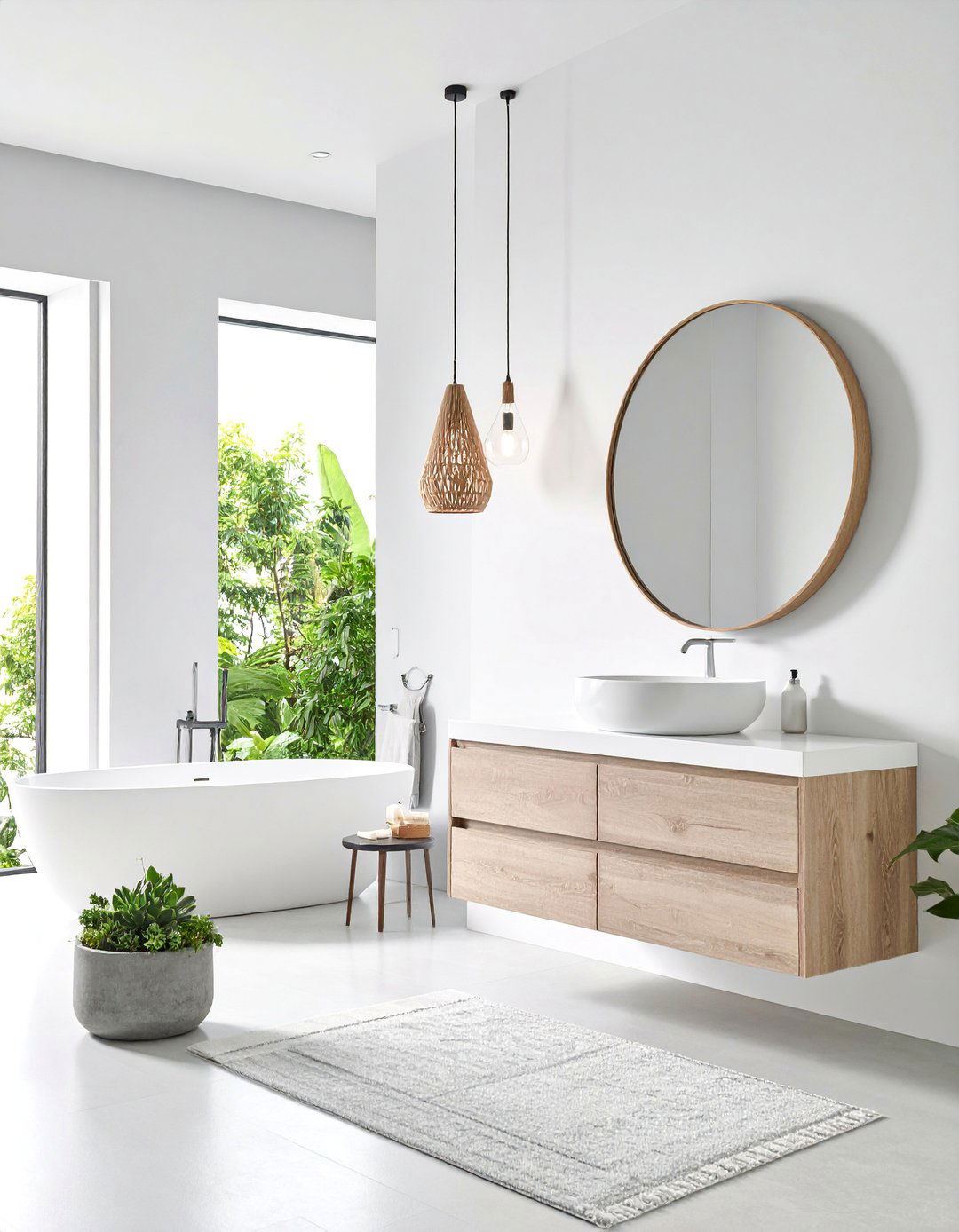Modern Minimalist Design with Clean Lines - 25 Bathroom Staging Ideas