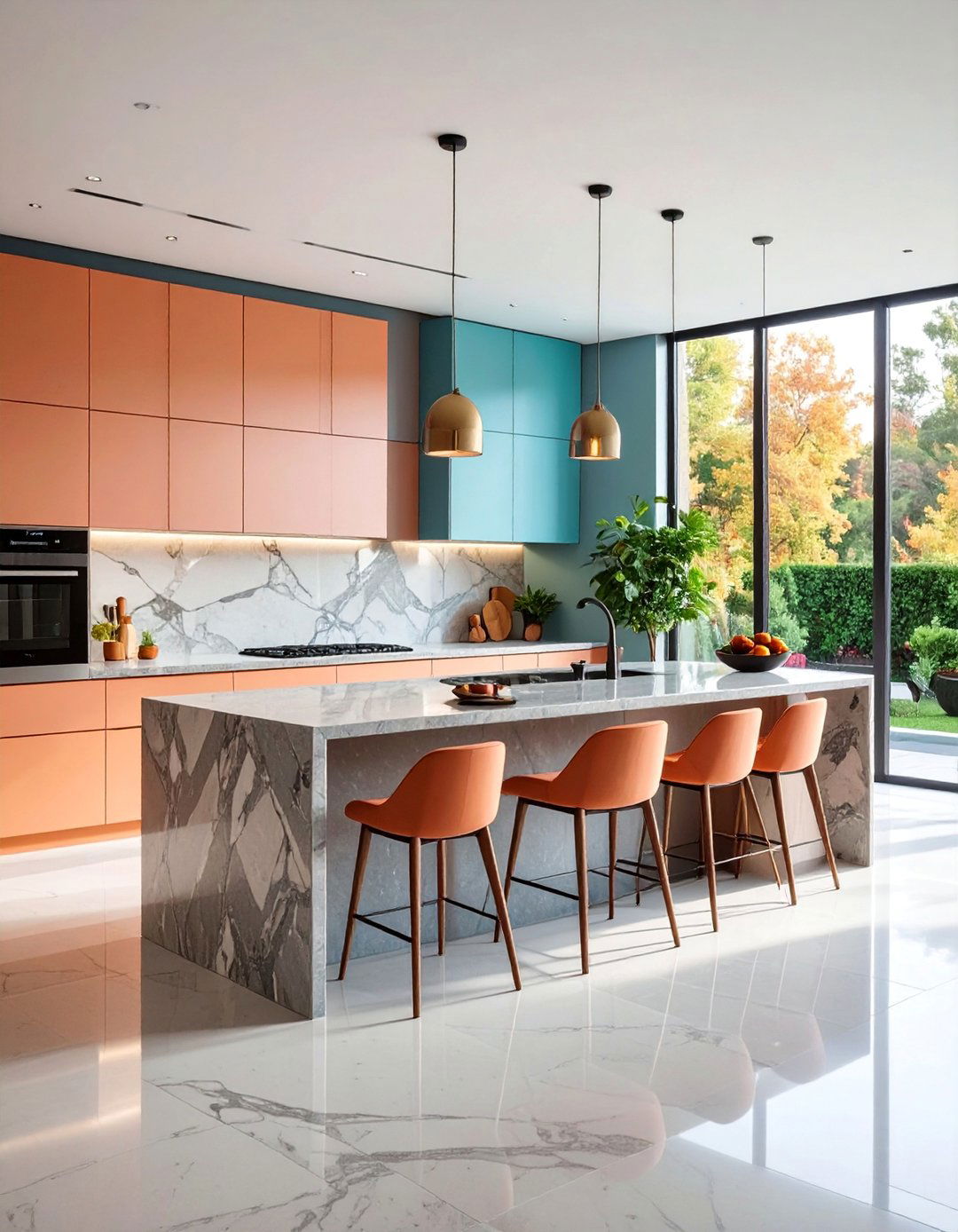 Modern Minimalist Granite Design - 25 Granite Kitchen Countertop Ideas