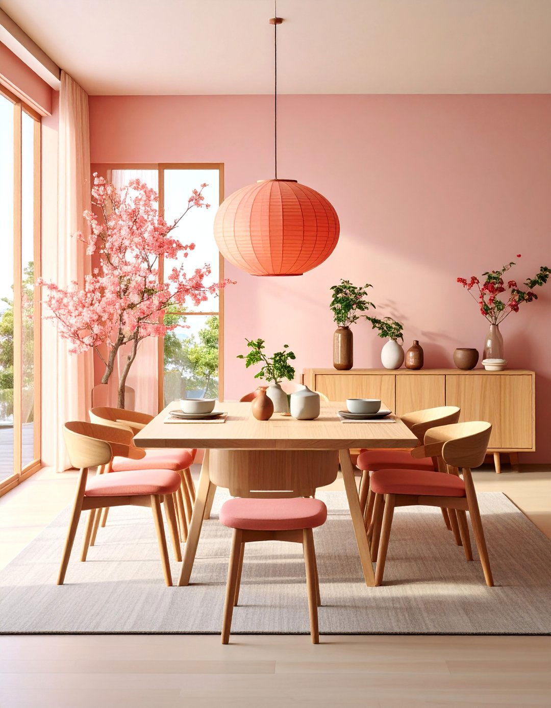 Modern Minimalist Japanese Dining Room Design - 25 Japanese Dining Room Ideas