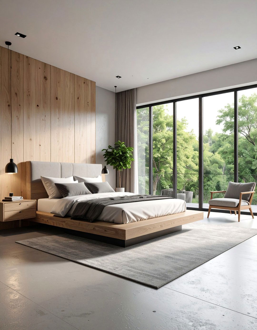 Modern Minimalist Sanctuary - 25 Bedroom Design Ideas