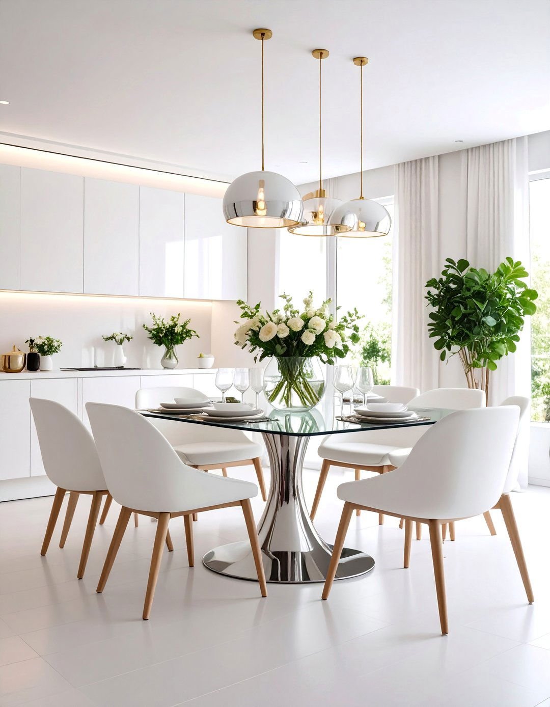 Modern Minimalist Shiplap Dining Room - 25 Shiplap Dining Room Wall Ideas