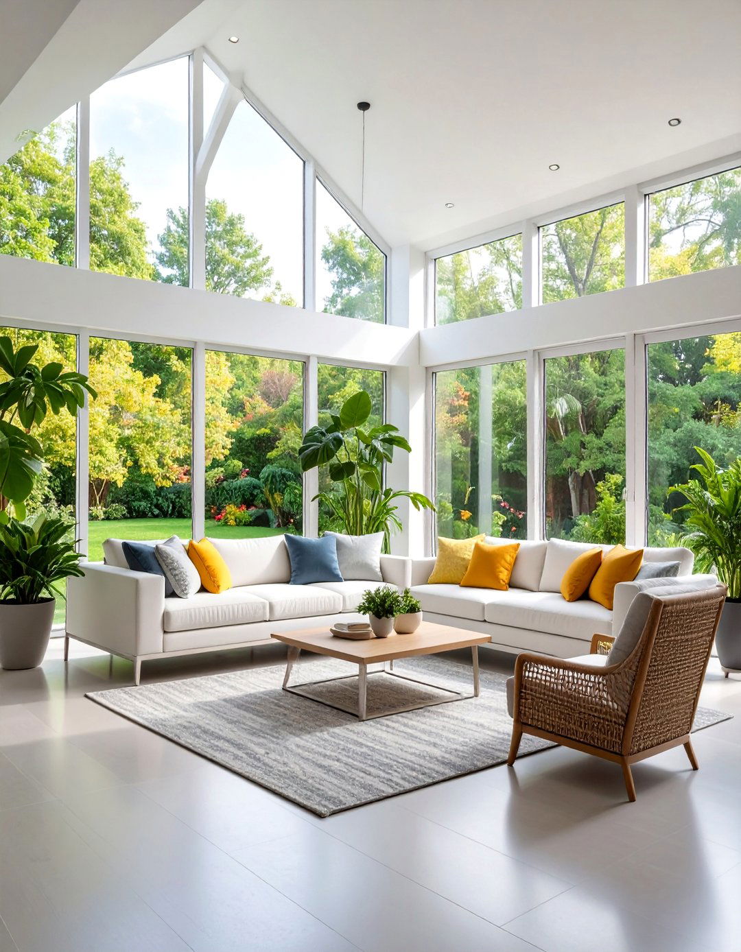 Modern Minimalist Sunroom Design - 25 Sunroom Ideas