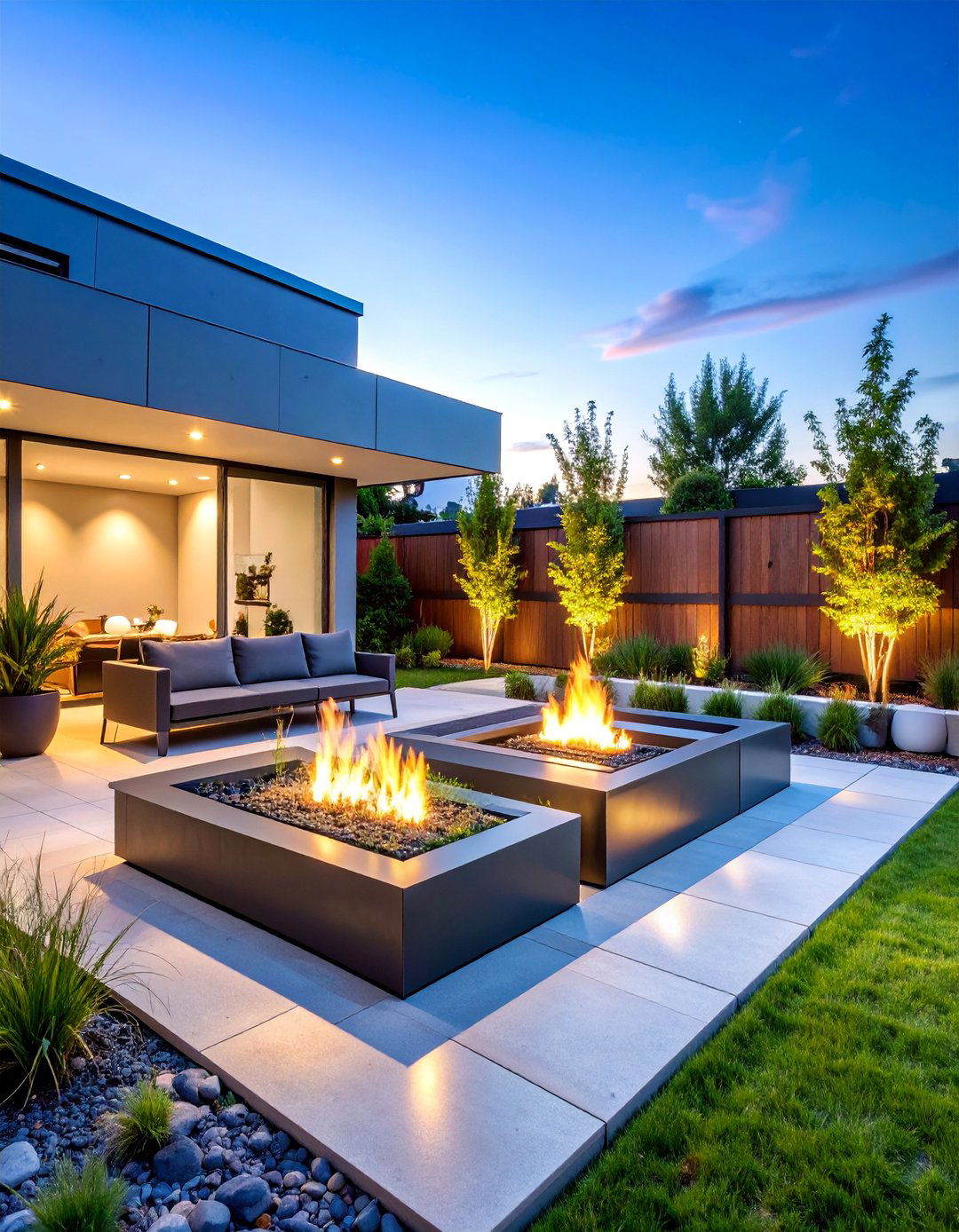 Modern Minimalist Townhouse Backyard Design - 25 Townhouse Backyard Ideas