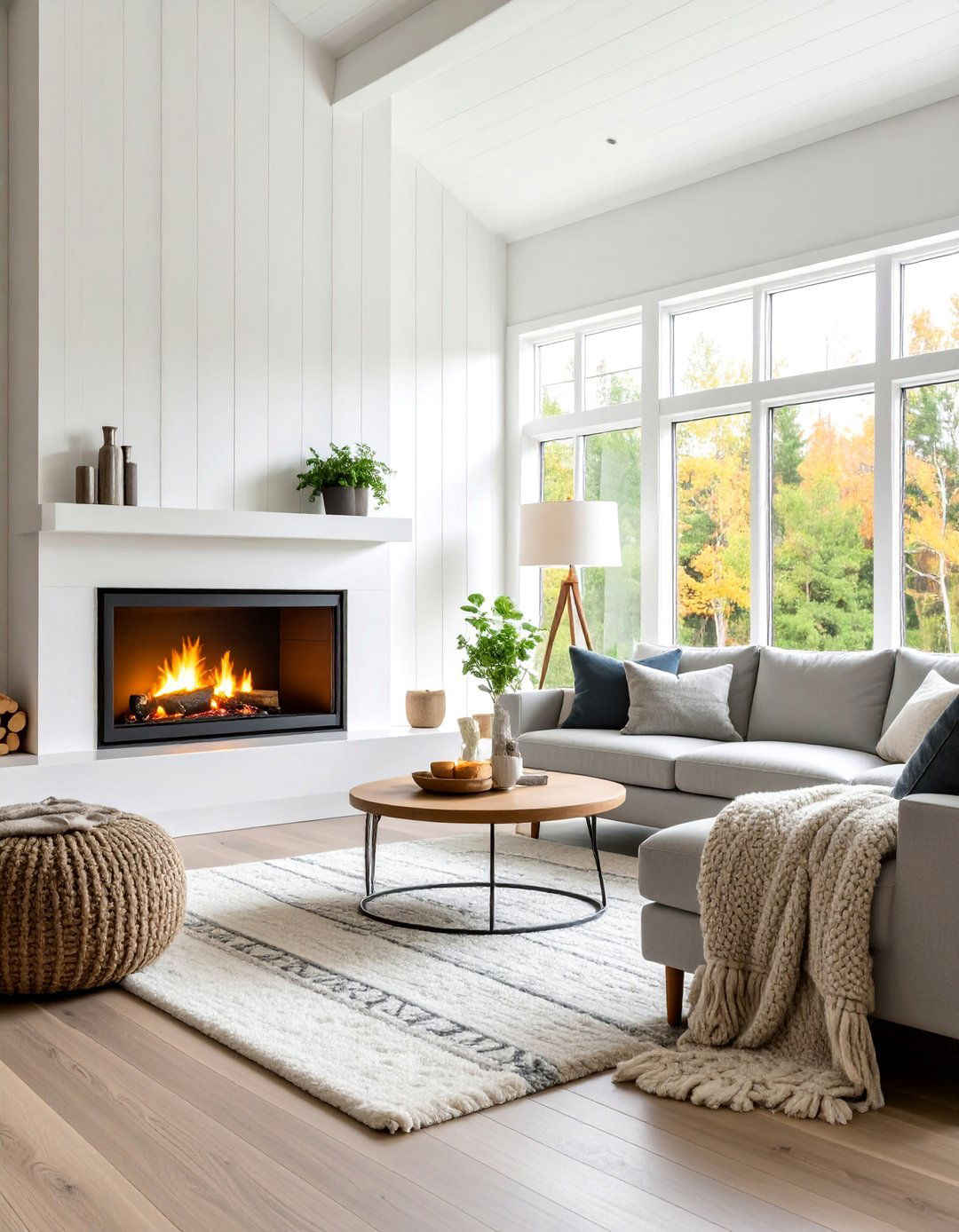 Modern Mountain Contemporary Cabin Living Room - 25 Cabin Living Room Ideas