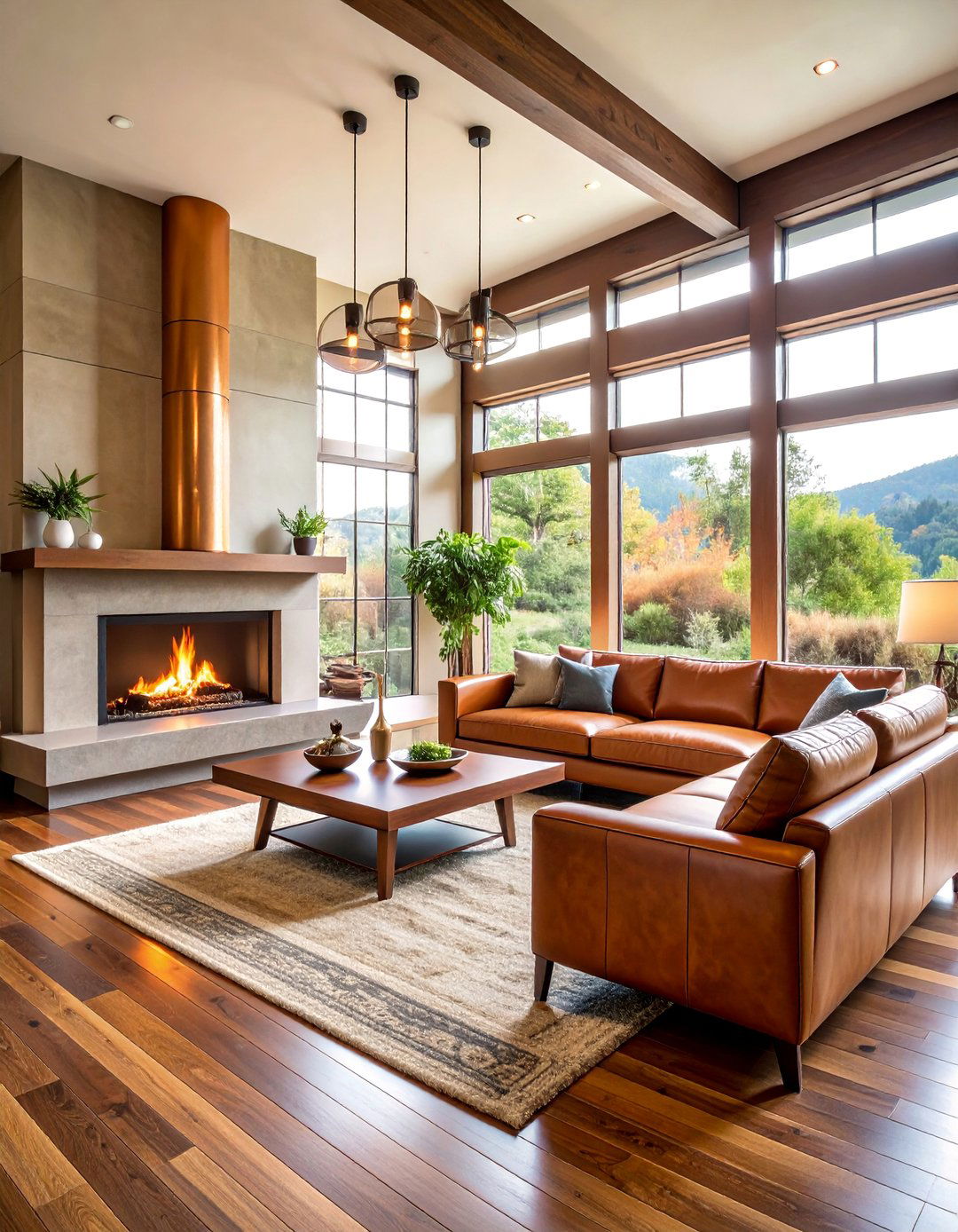 Modern Prairie Great Room with Horizontal Lines - 25 Great Room Ideas