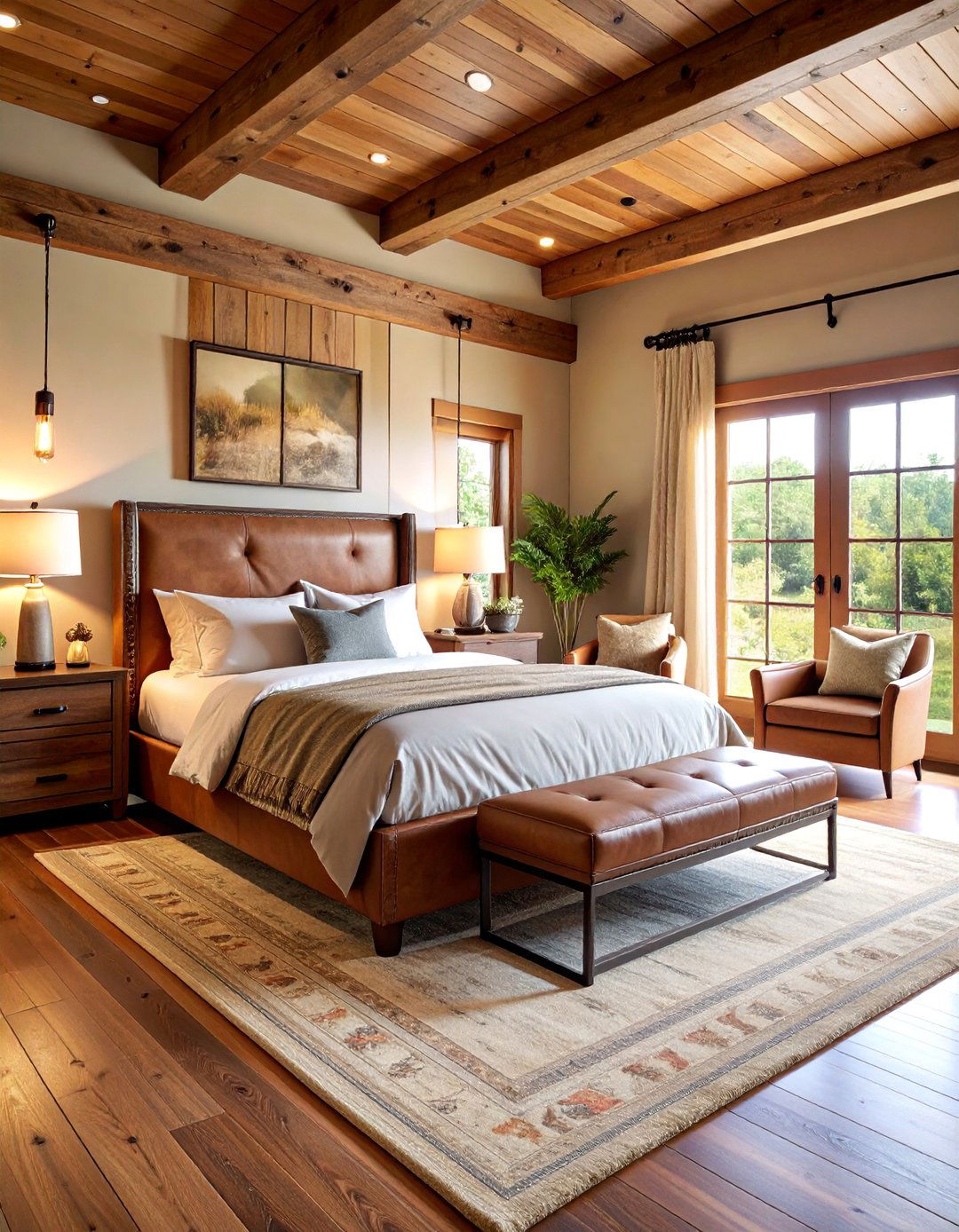 Modern Ranch Luxury Bedroom - 25 Western Bedroom Ideas