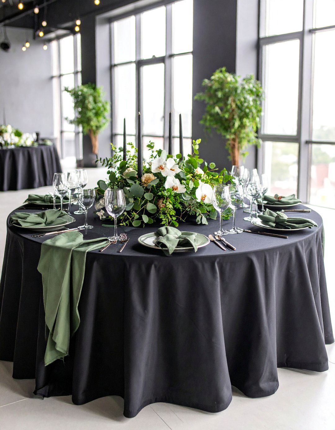 Modern Sage Green and Black Contemporary Wedding - 25 Sage Green Wedding Ideas