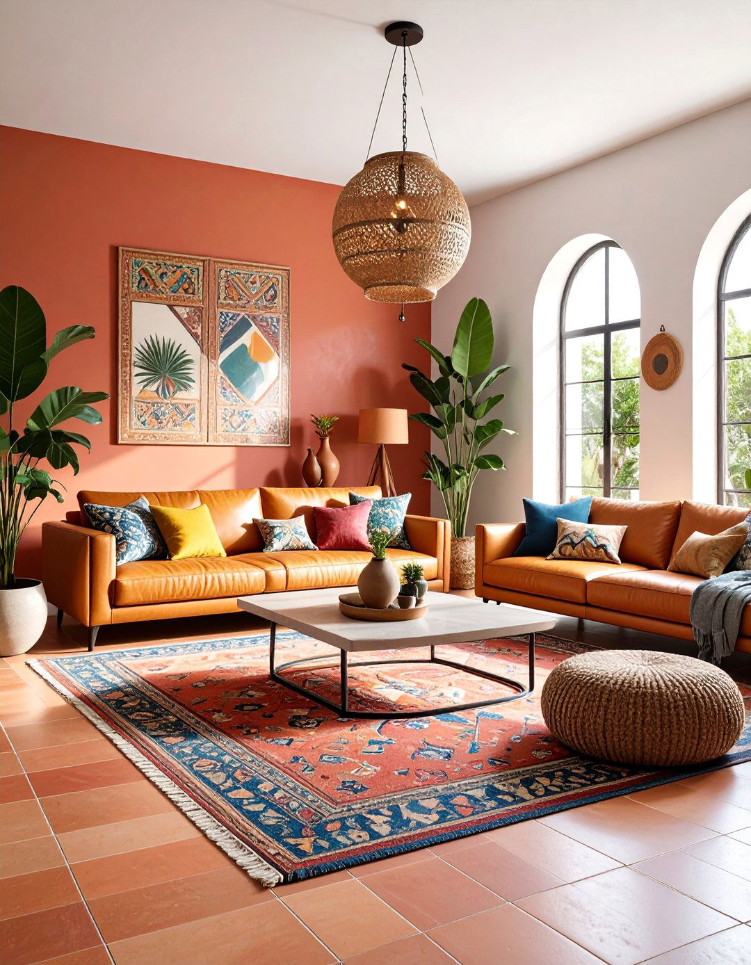 Modern Spanish Living Room with Clean Lines - 25 Spanish Style Living Room Ideas