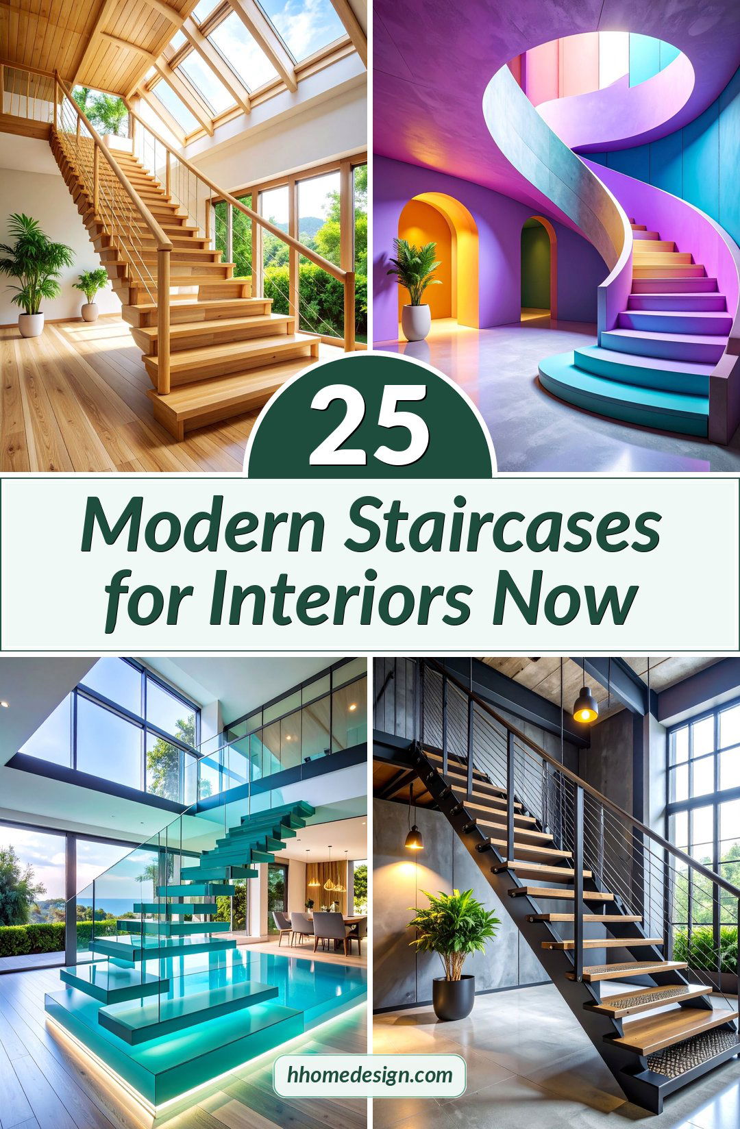 25 Modern Staircases for Interiors Now