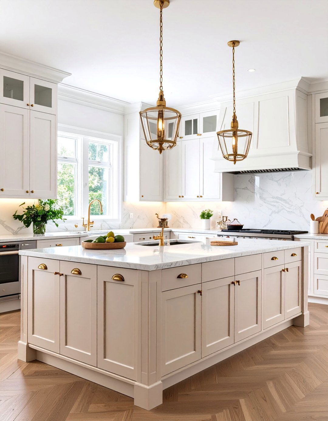 Modern Traditional Kitchen with Quarter Sawn White Oak Cabinets - 25 Kitchens With Light Wood Cabinets