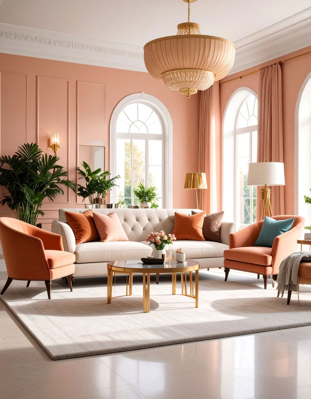 Modern Traditional Living Room with Classic Updates - 25 Modern Living Room Ideas