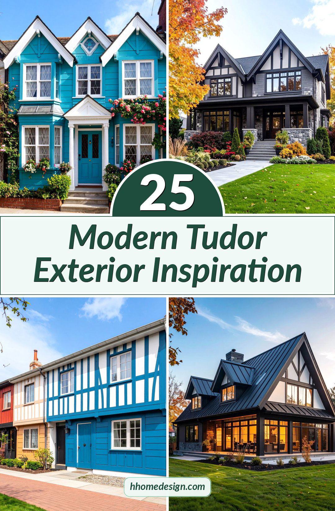 25 Modern Tudor Exterior Inspiration