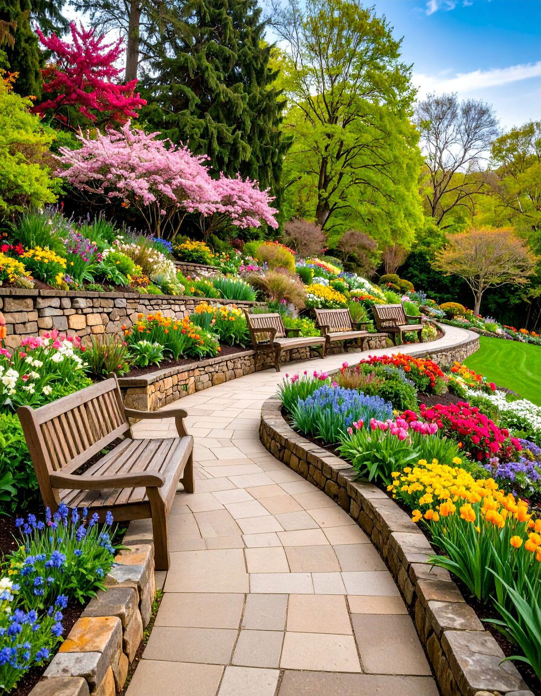 Modern Vertical Garden Terraced Wall System - 25 Terraced Garden Ideas