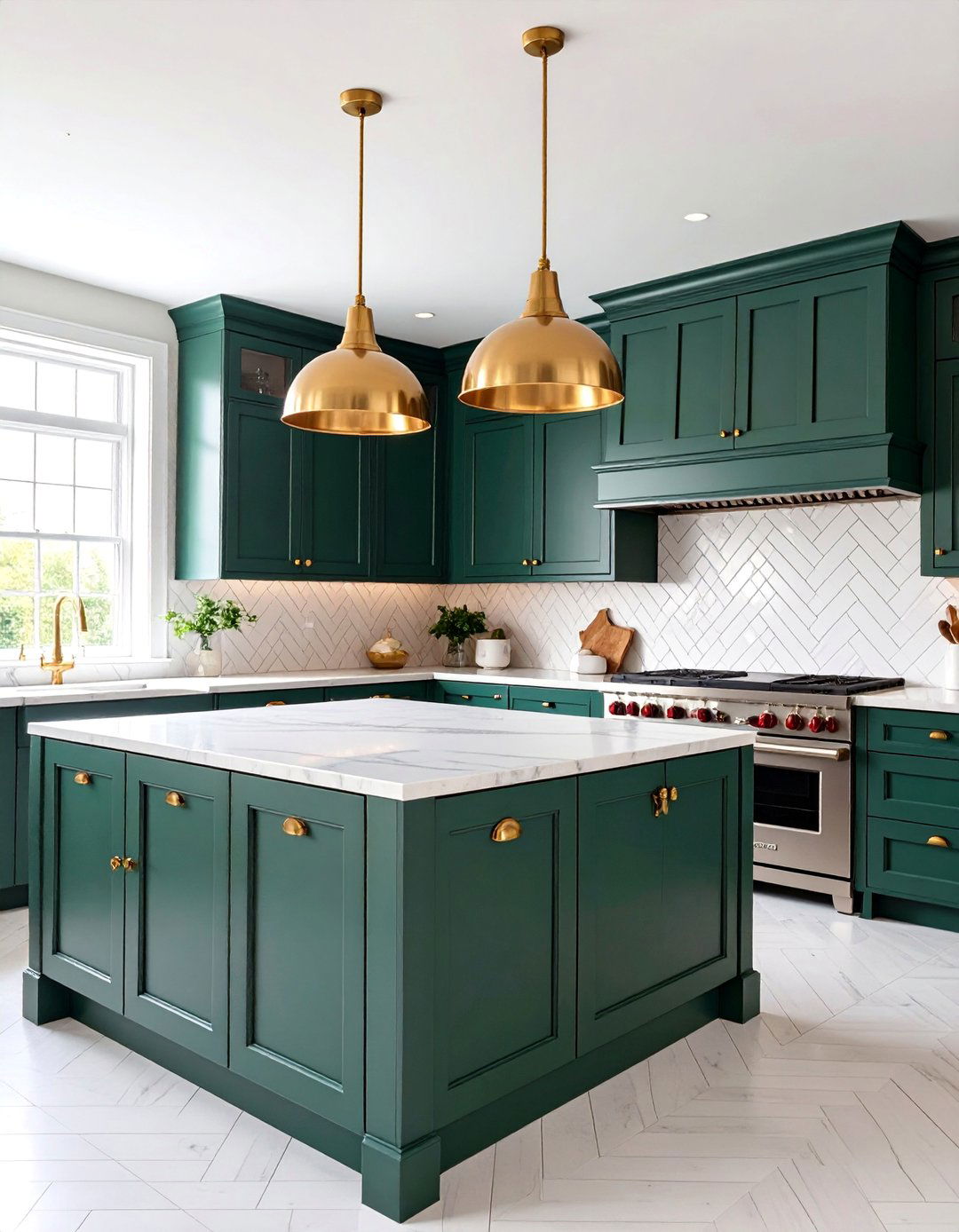 Modern Victorian Kitchen with Subway Tile - 25 Victorian Kitchen Ideas