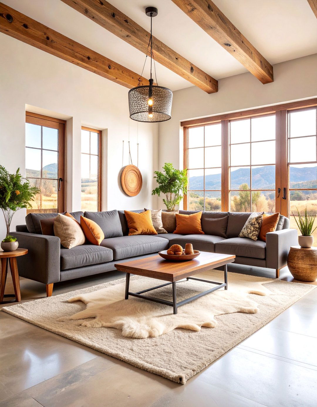 Modern Western Minimalist Living Room - 25 Western Living Room Ideas