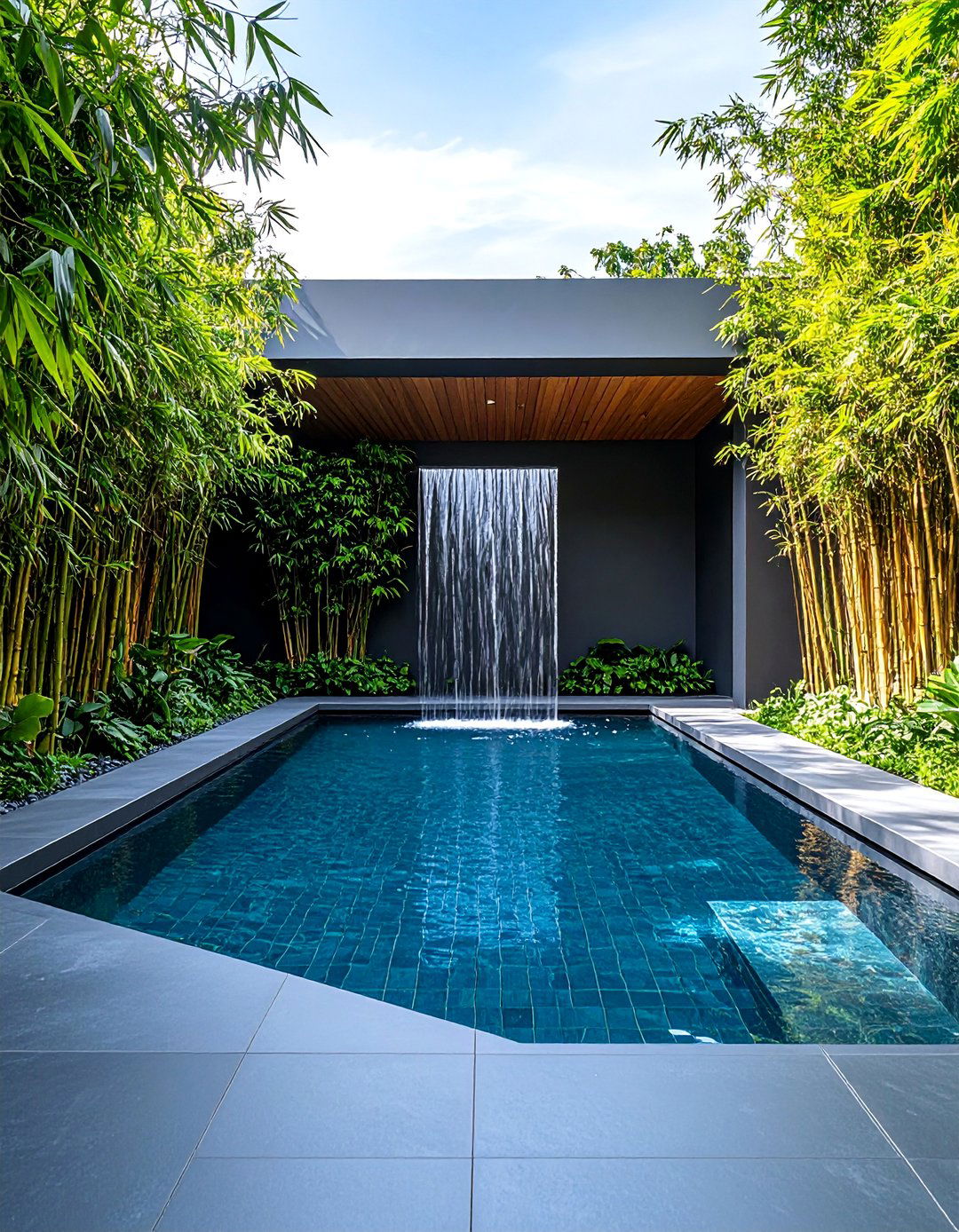 Modern Zen Minimalist Pool Design - 25 Swimming Pool Ideas