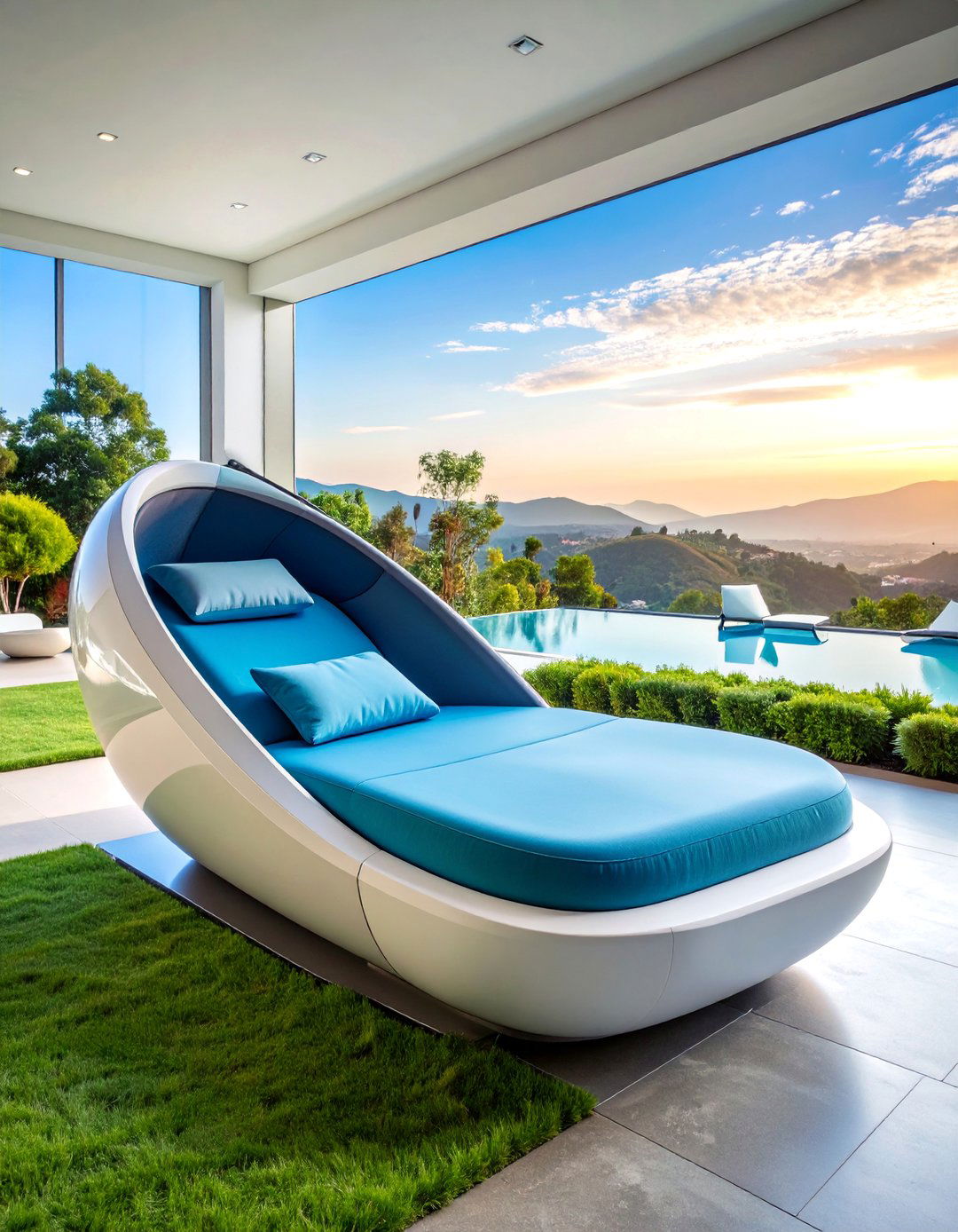 Modern Zero Gravity Lounge Chairs with Technology - 25 Man Cave Seating Ideas