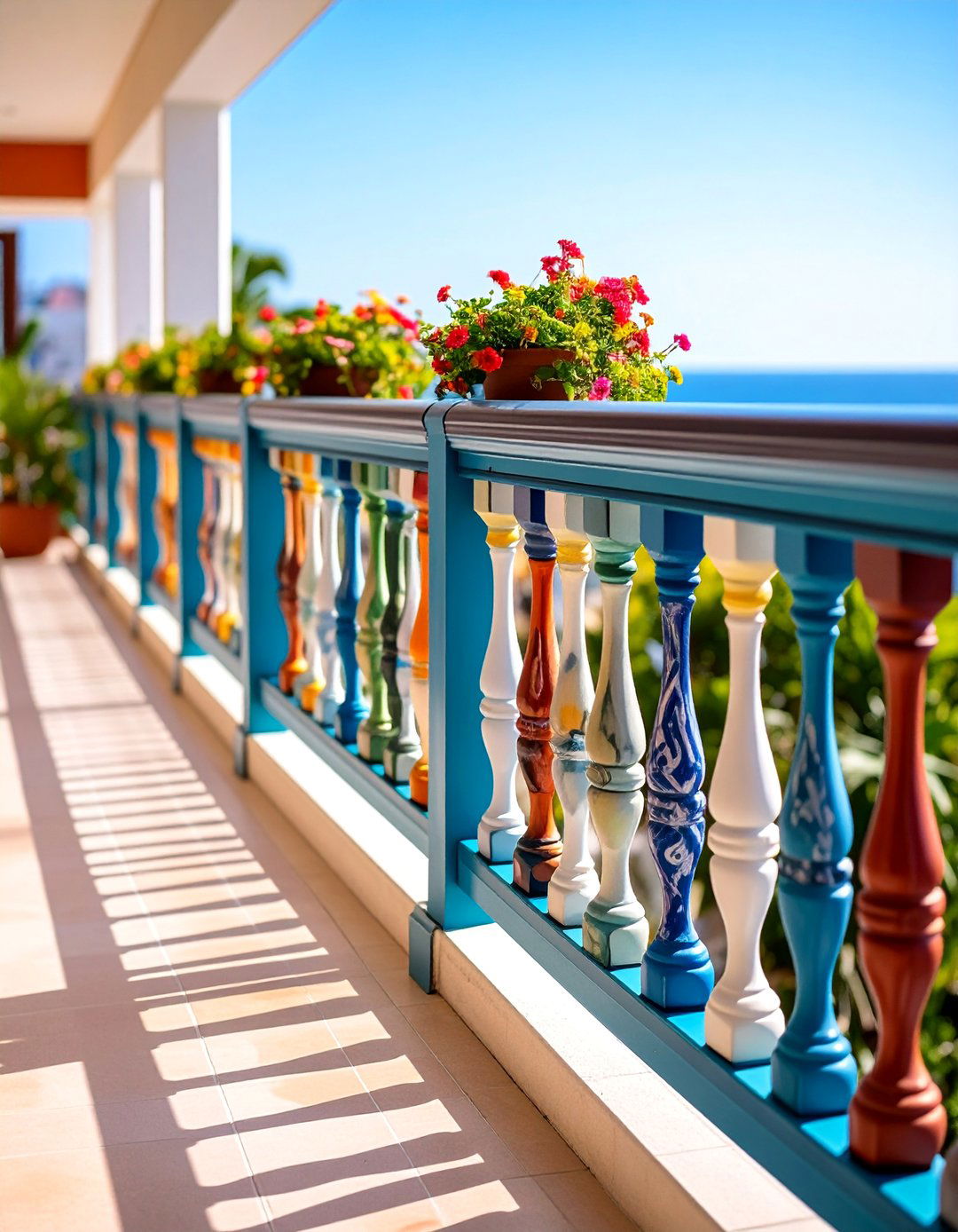Modular Balcony Railing System with Interchangeable Panels - 25 Balcony Railing Design Ideas