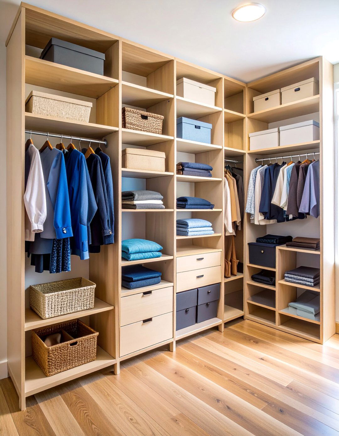 Modular Closet Shelf Systems - 25 Comforter Storage Ideas