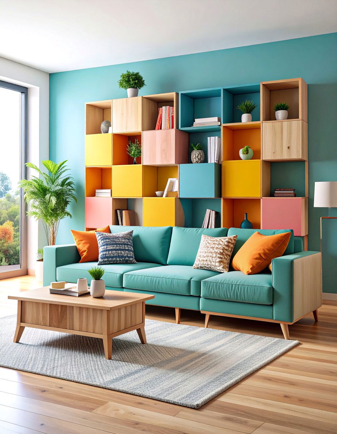 Modular Cube Room Divider - 25 Room Divider Ideas