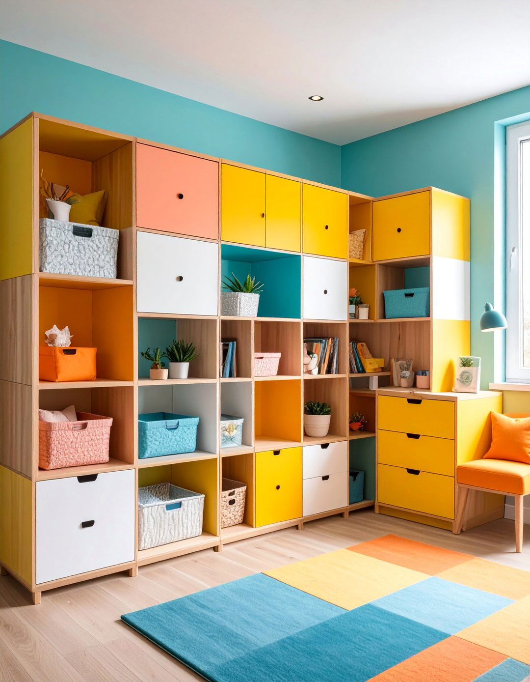 Modular Cube Storage Minimalist Dorm - 25 Minimalist Dorm Room Ideas