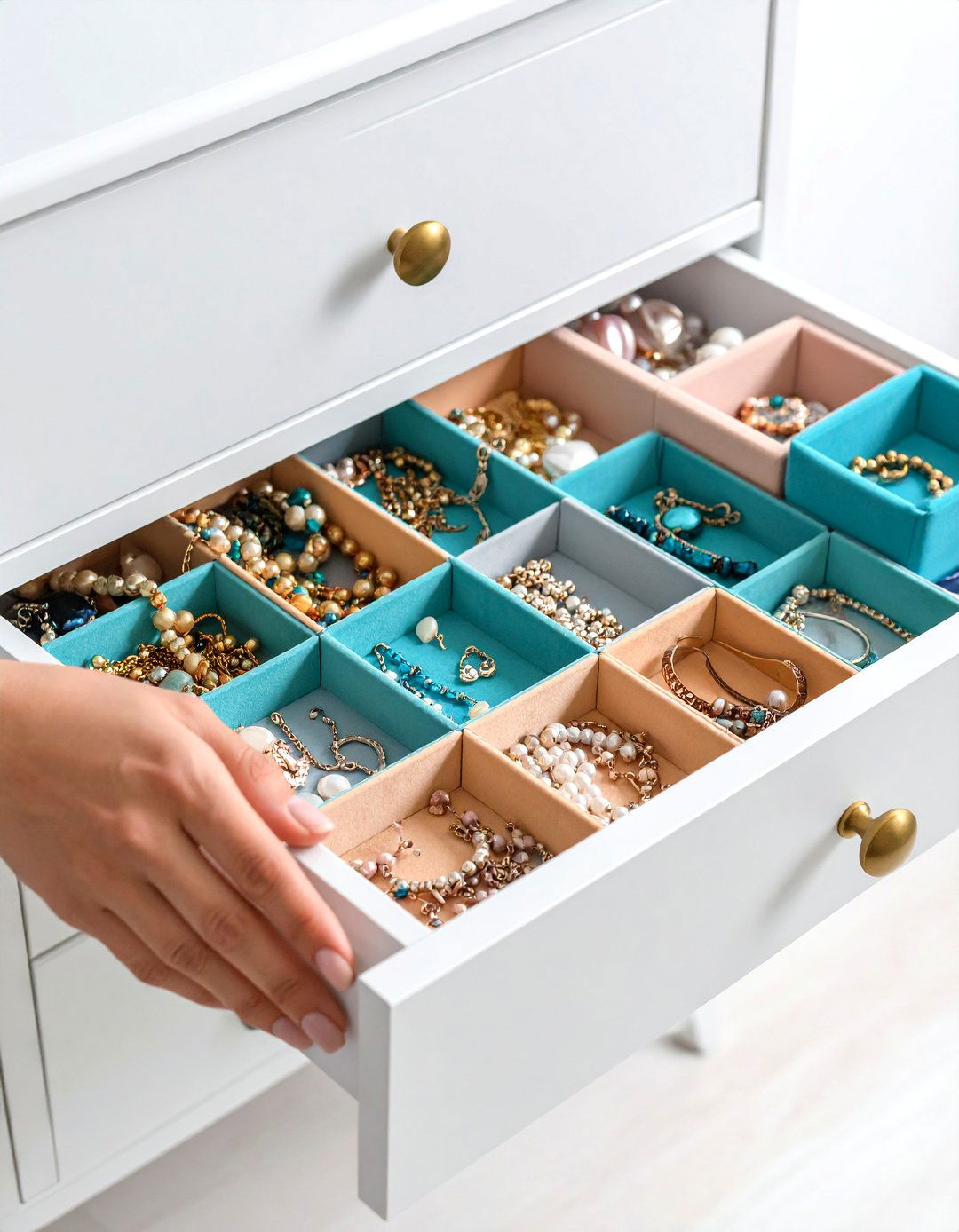 Modular Drawer Organizer Tray System - 25 Jewelry Storage Ideas