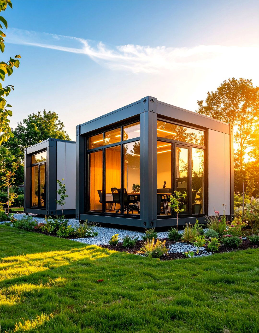 Modular Expandable Office System - 25 Garden Office Ideas