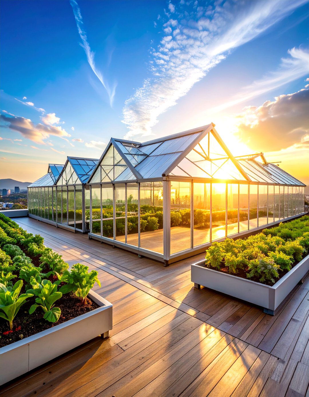 Modular Expandable Rooftop Greenhouse System - 25 Rooftop Greenhouse Ideas