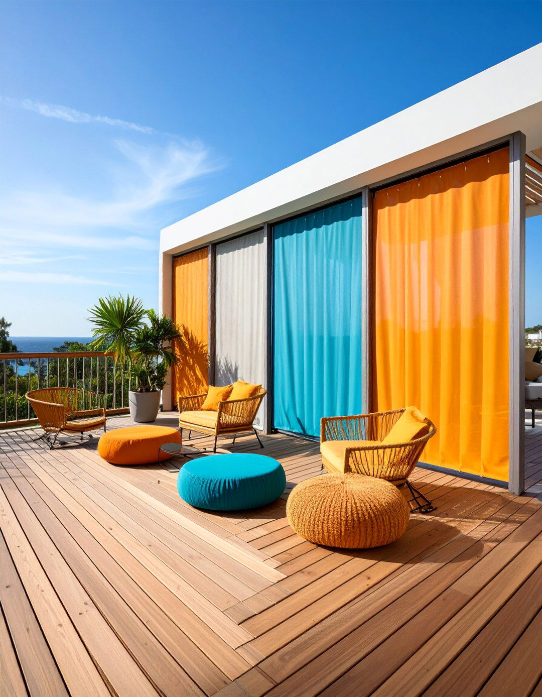 Modular Privacy Screen System - 25 Deck Privacy Ideas