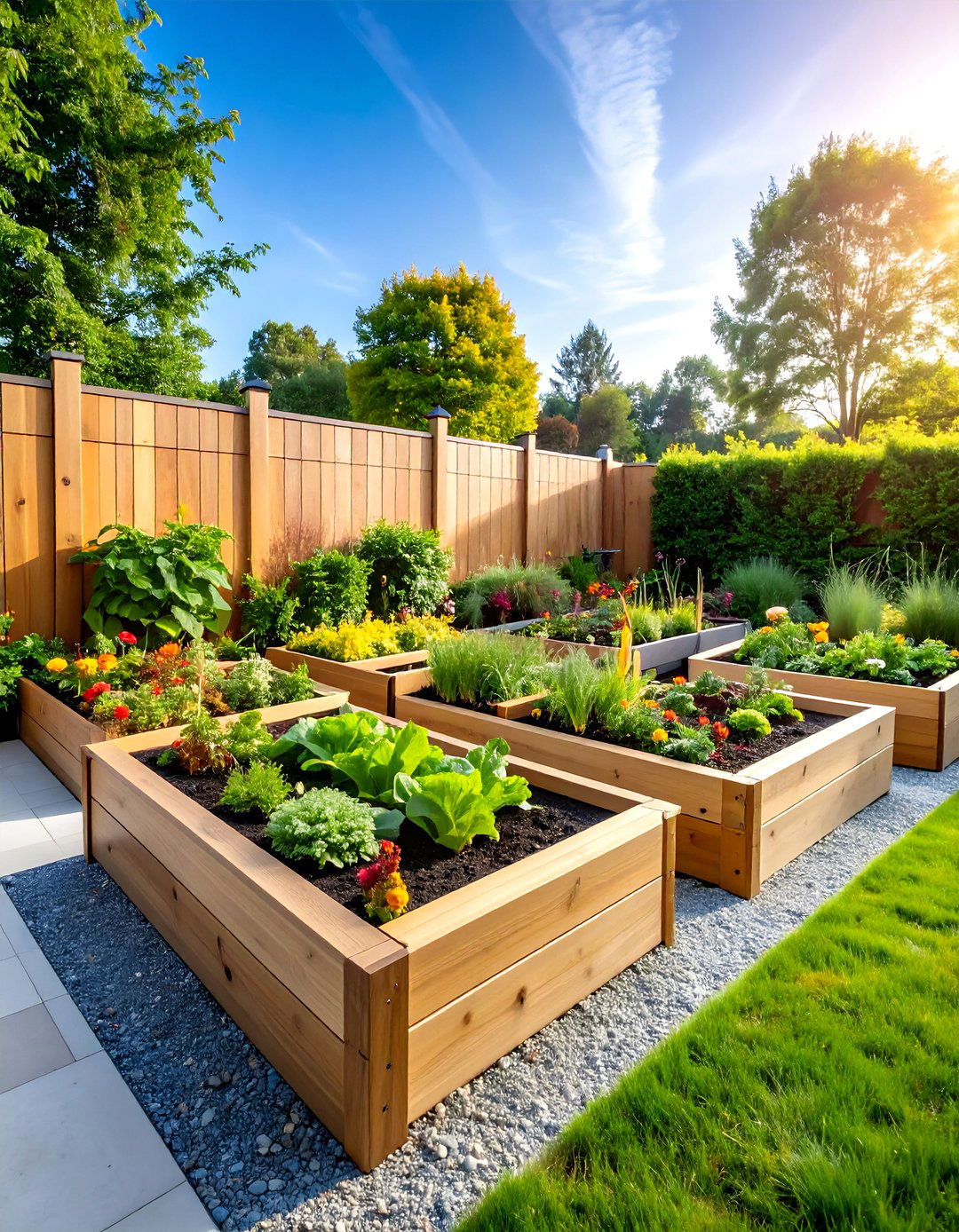 Modular Raised Bed Garden System - 25 Modern Small Garden Ideas