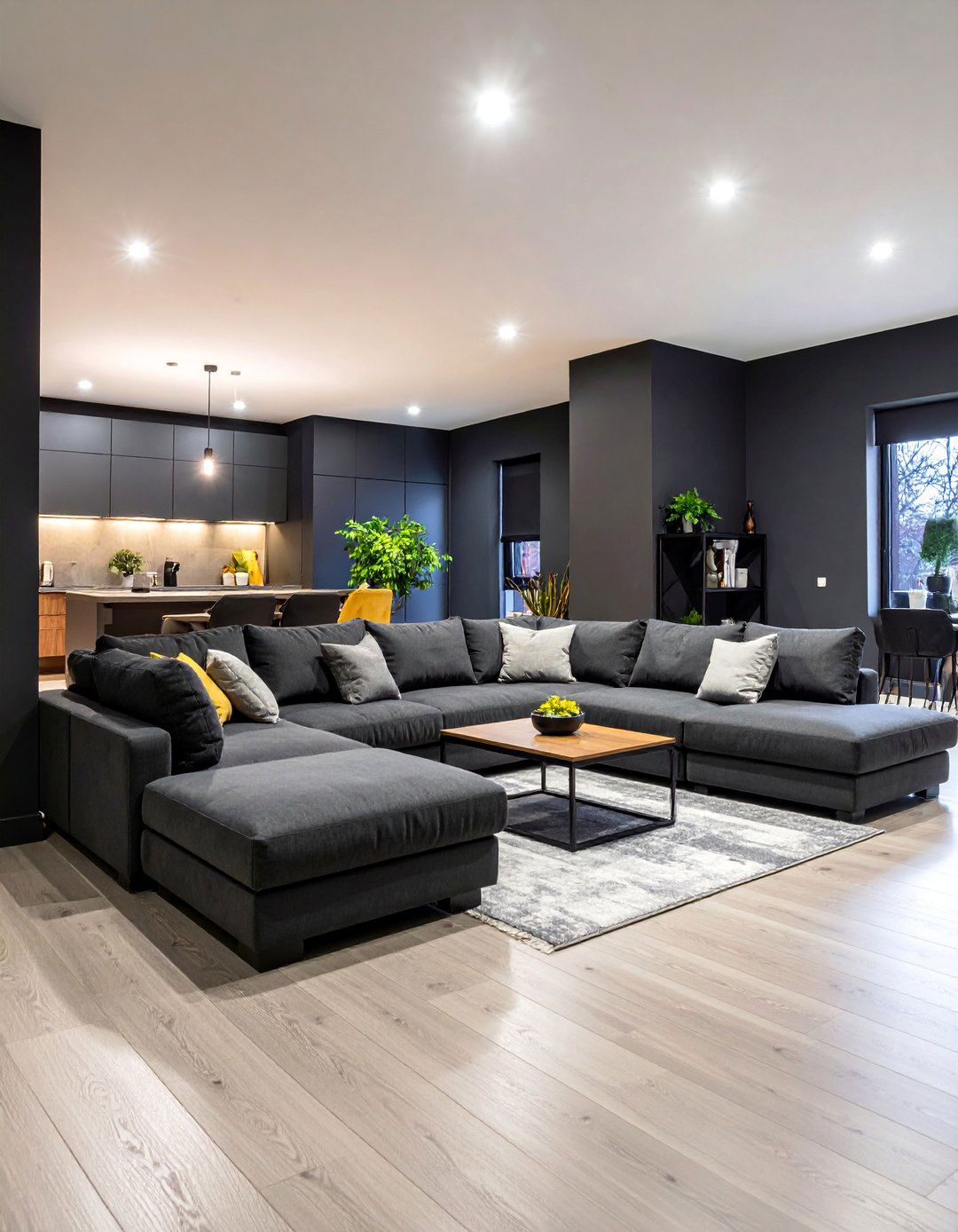Modular Sectional Sofa with Storage - 25 Basement Furniture Ideas
