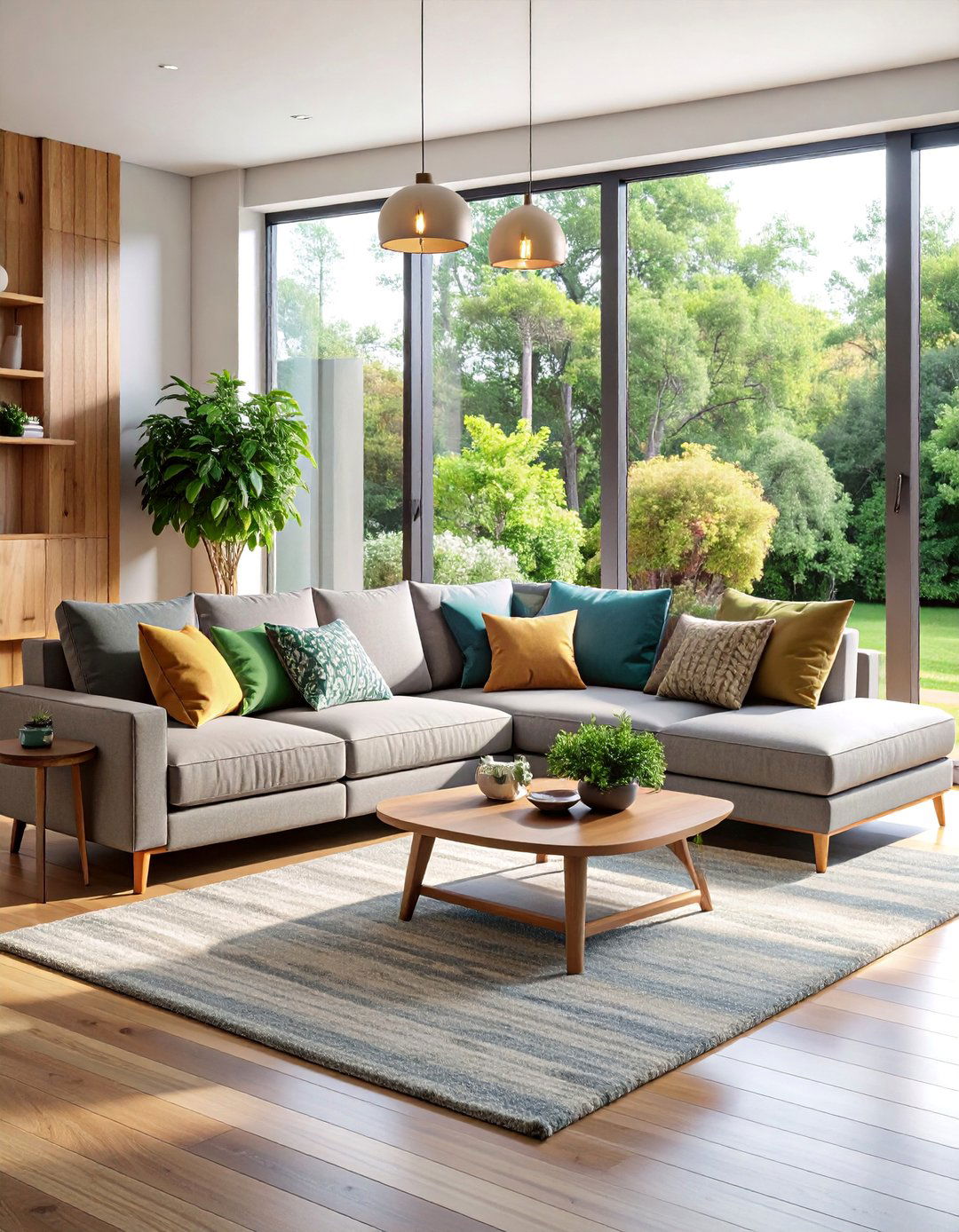 Modular Sectional System with Interchangeable Pieces - 25 Sectional Living Room Ideas