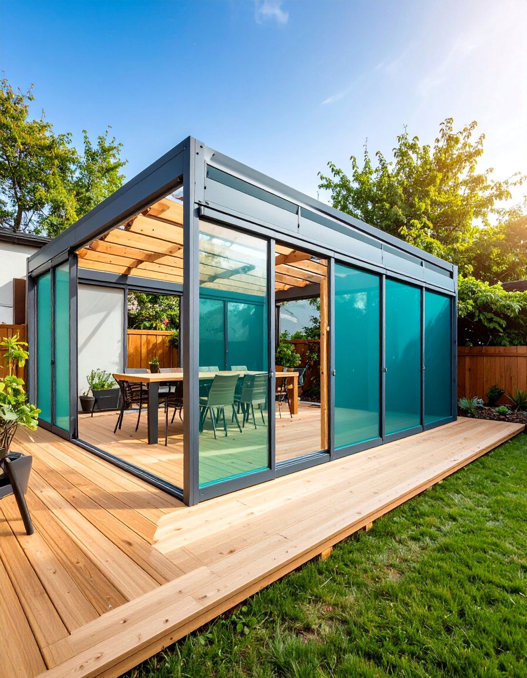 Modular Snap Together Screen System - 25 Patio Enclosure Ideas
