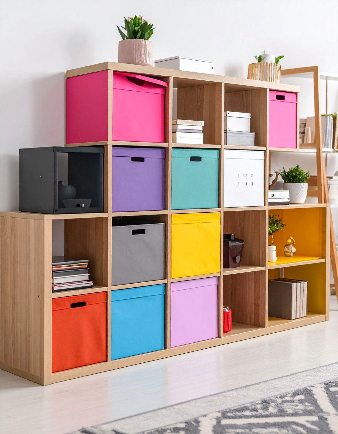 Modular Stackable CD Cubes - 25 Cd Storage Ideas