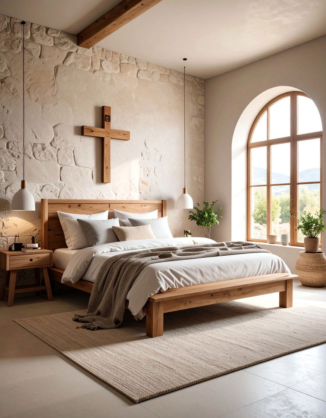 Monastic Cell Minimalist Bedroom Design - 25 Dark Academia Interior Design Ideas