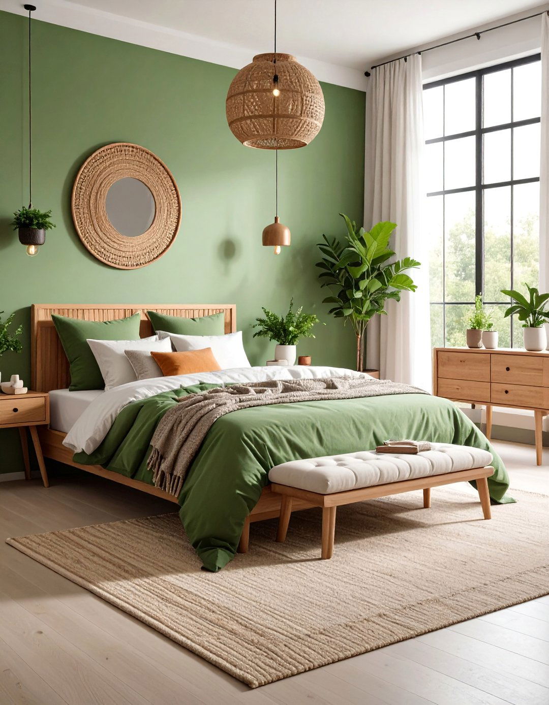 Monochromatic Bedroom Scheme - 25 Bedroom Decor Ideas