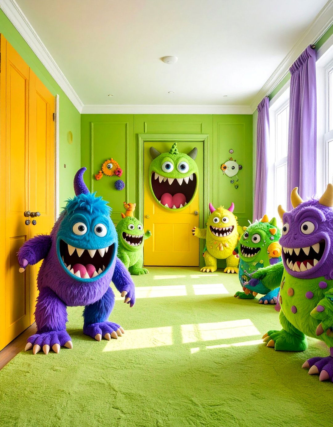 Monsters Inc Laugh Factory Nursery - 25 Disney Nursery Ideas