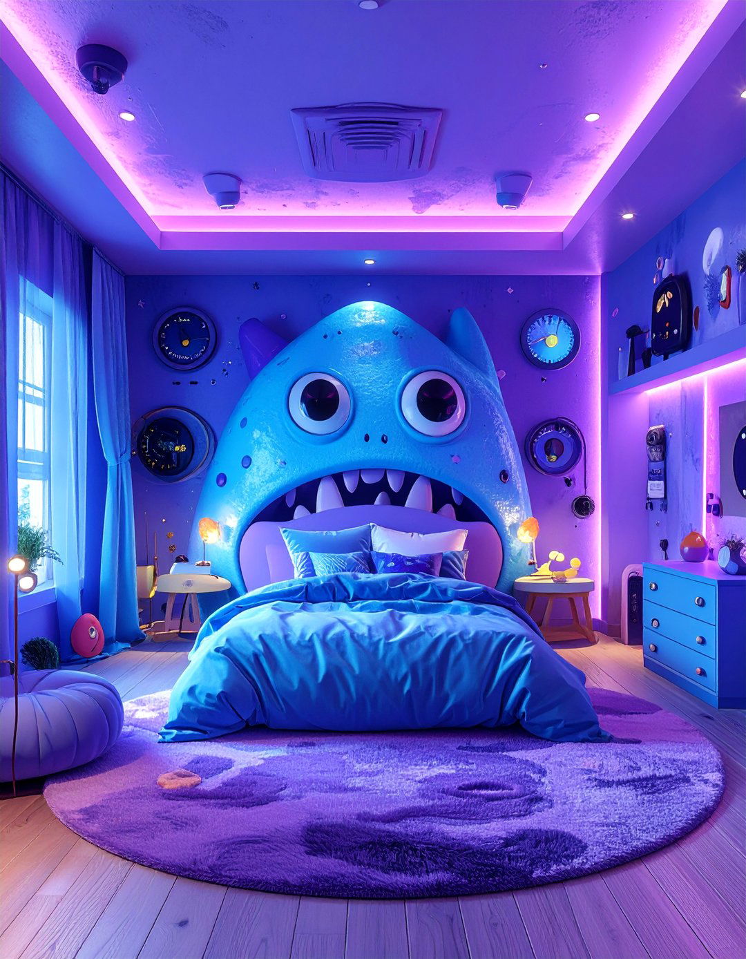 Monsters Inc Laugh Floor Energy Station - 25 Disney Bedroom Ideas