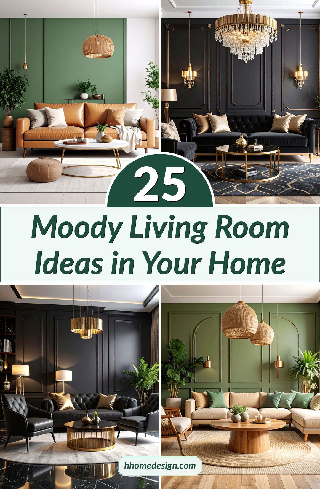25 Moody Living Room Ideas in Your Home