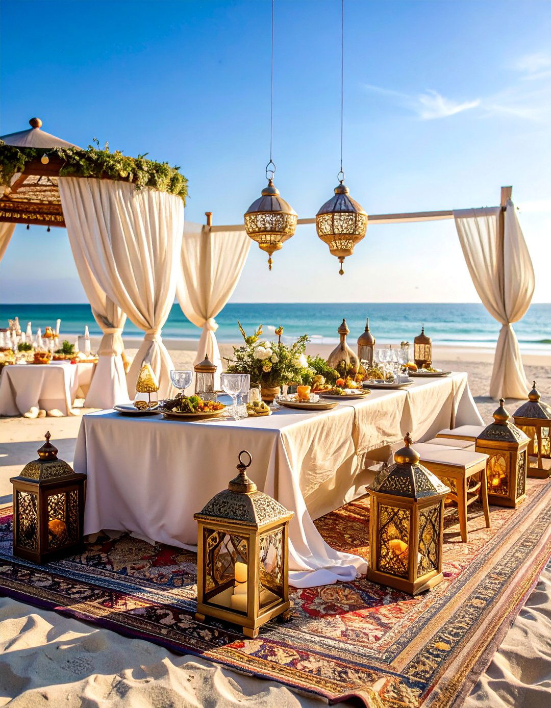 Moroccan Beach Wedding with Exotic Coastal Fusion - 25 Beach Wedding Ideas